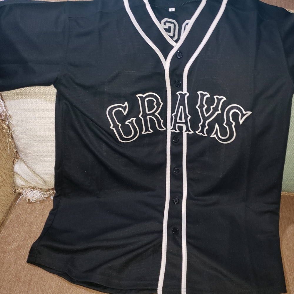 Men's Josh Gibson Homestead Grays Negro National League jersey.